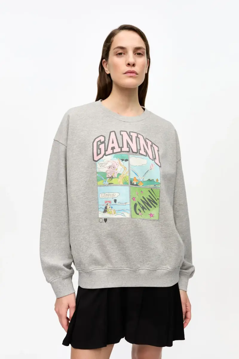 Grå Isoli Oversized Sweatshirt