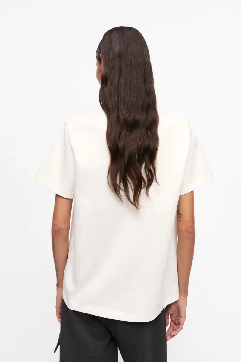 Ivory Relaxed Bow T-shirt Ivory Relaxed Bow T-shirt