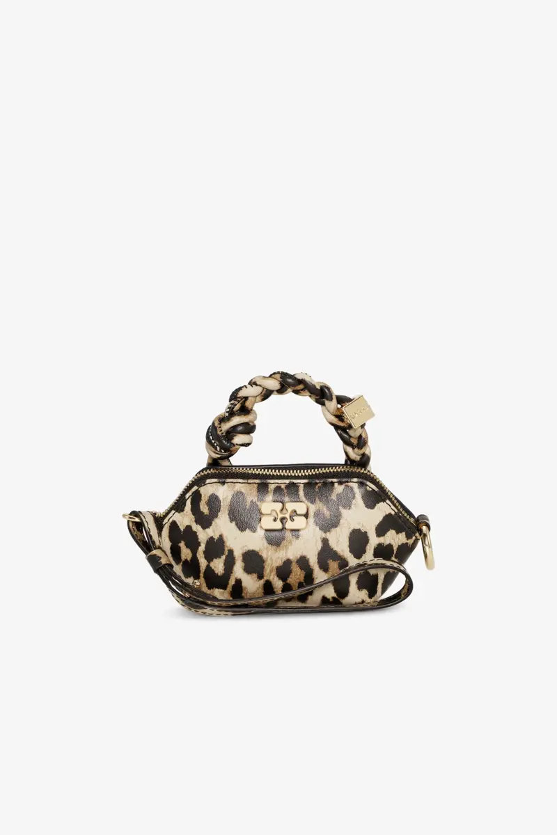 Leopard Nano GANNI Bou-väska