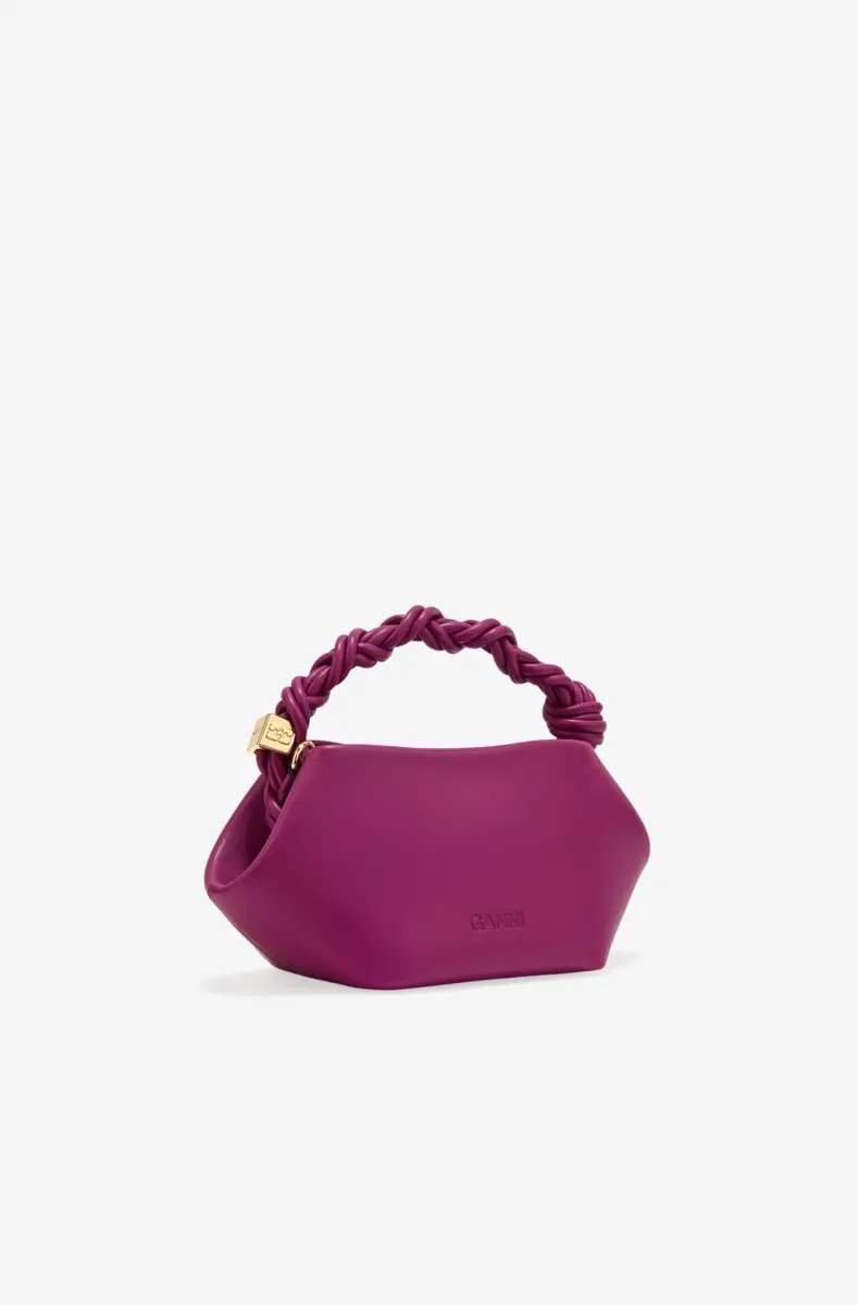 Lila Mini GANNI Bou-väska