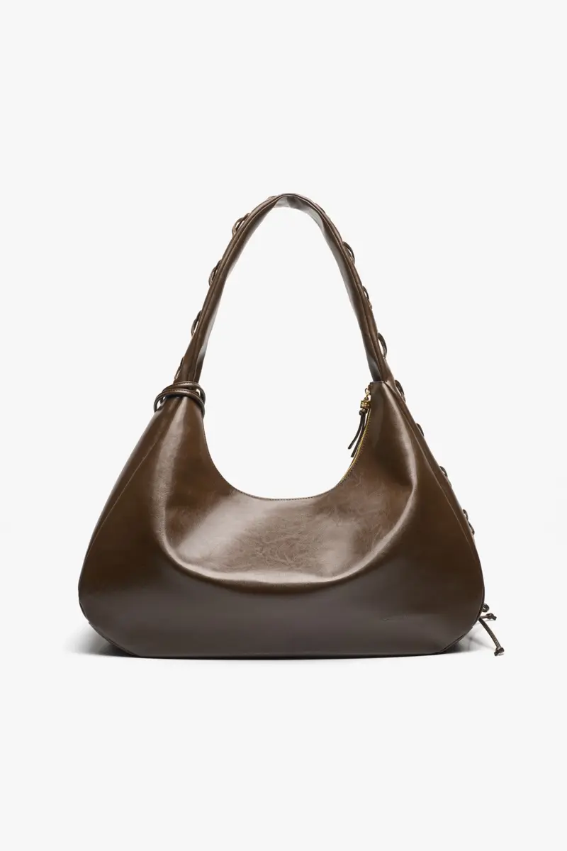 Mörk olivgrön Oleatex XXL hobo-väska Mörk olivgrön Oleatex XXL hobo-väska