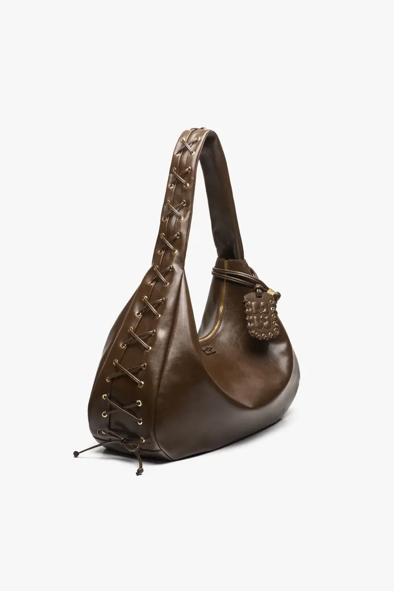 Mörk olivgrön Oleatex XXL hobo-väska Mörk olivgrön Oleatex XXL hobo-väska