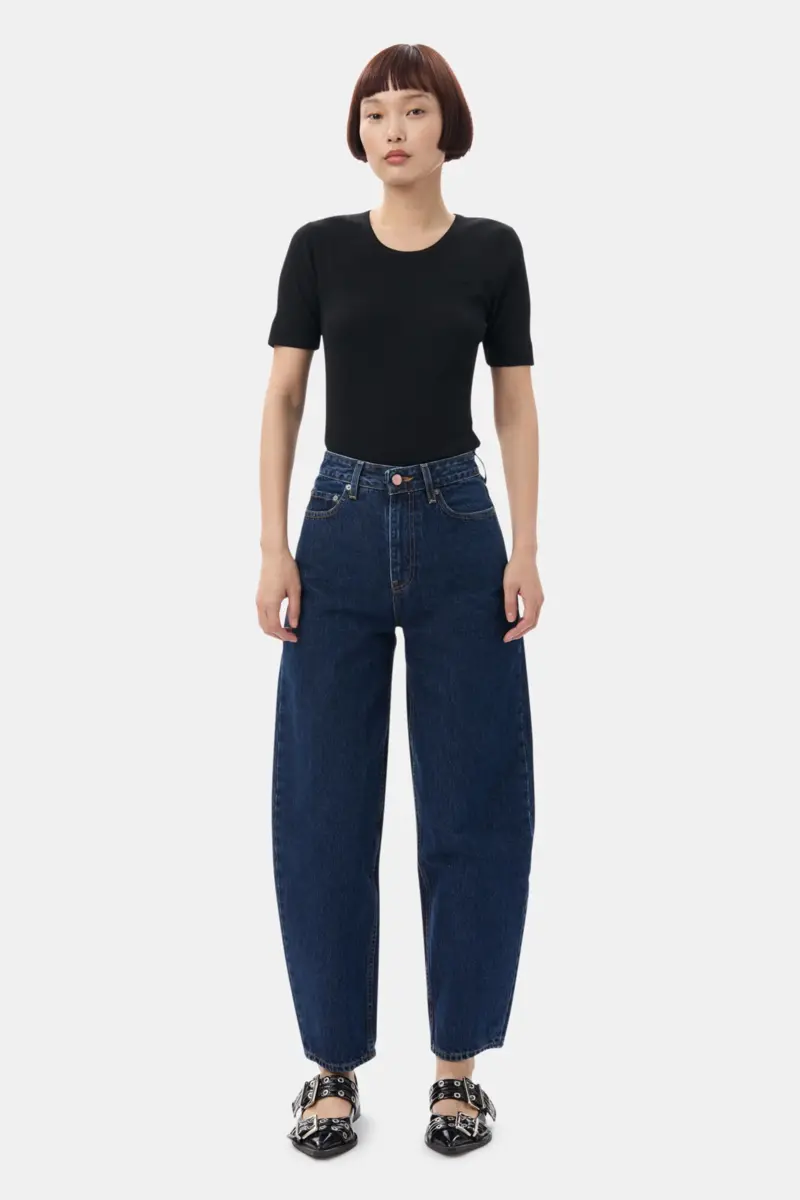 Mörkblå Stary-jeans Mörkblå Stary-jeans