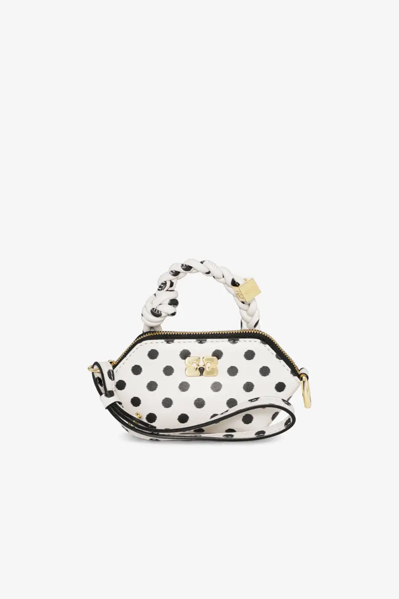 Polka-Dot Nano GANNI Bou-väska