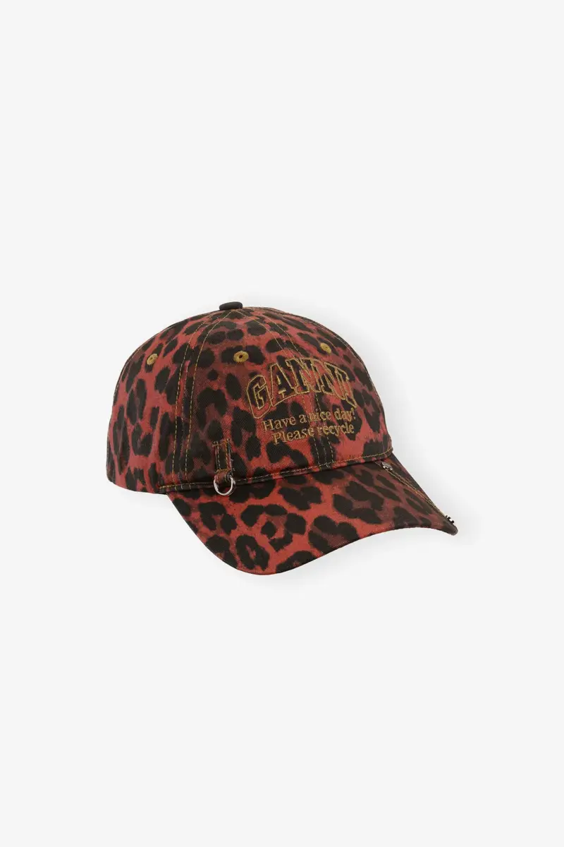 Röd leopardkeps