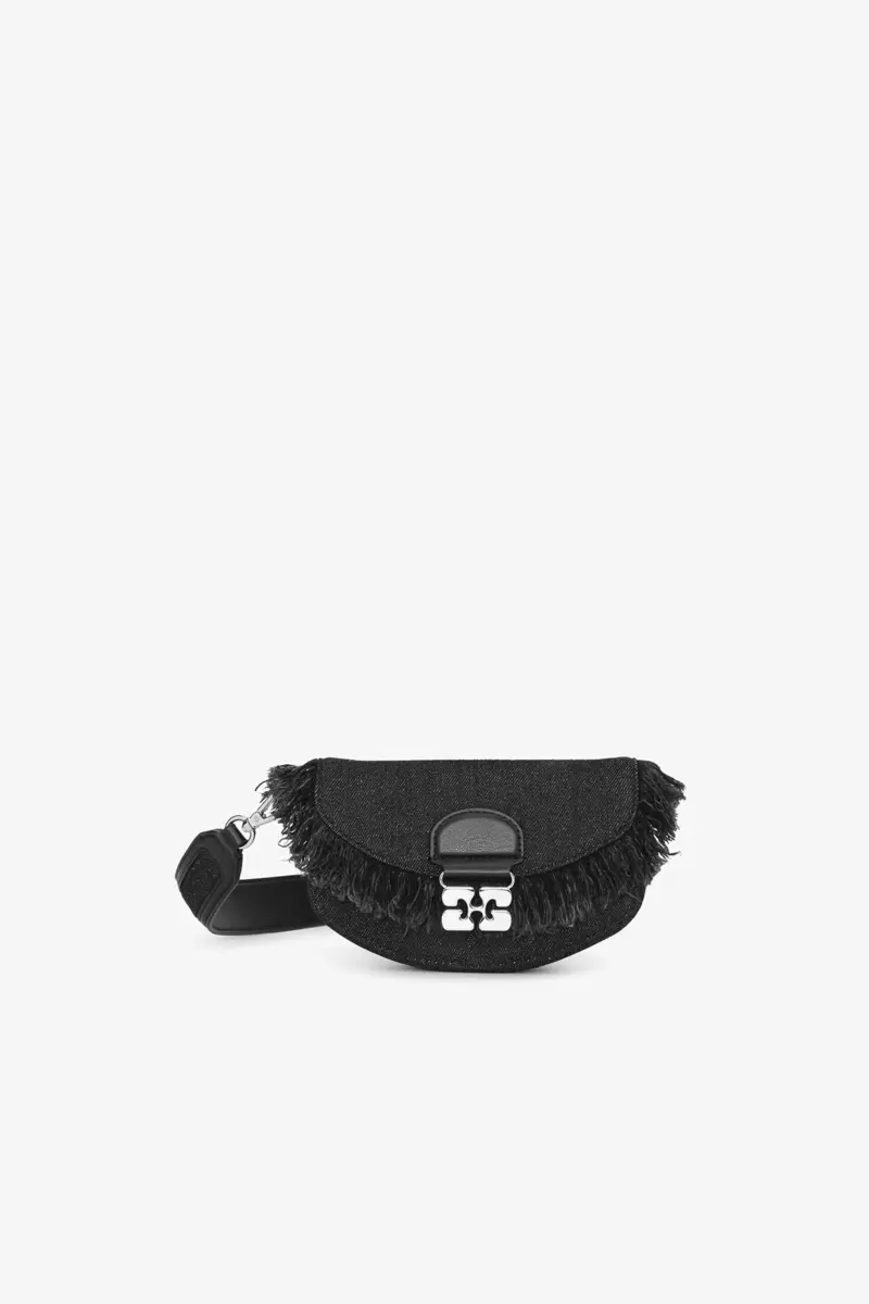 Svart denim Apo-G plånbok