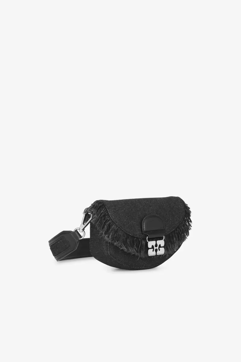 Svart denim Apo-G plånbok